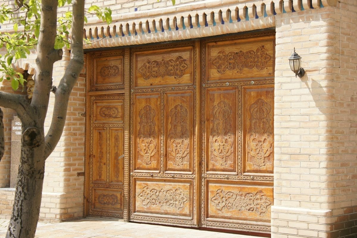 Usbekistan_Samarkand_Holztor_Klueger_Reisen Usbekistan_Samarkand_Holztor_Klueger_Reisen