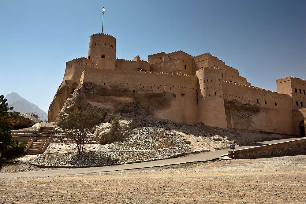 Oman_Nakhl_ Fort_Mietwagenrundreise_Klüger_Reisen